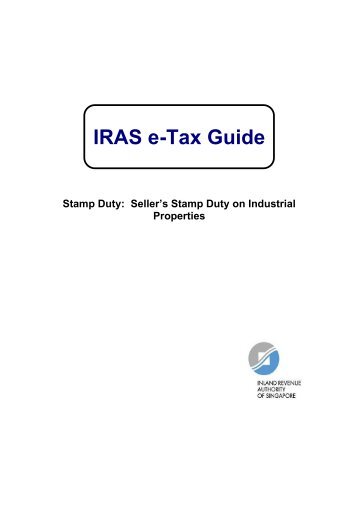 Stamp Duty > Seller's Stamp Duty for Industrial Properties - IRAS