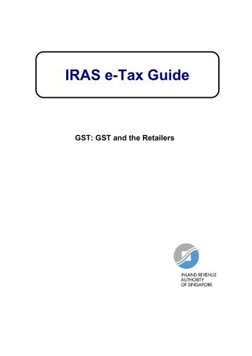 GST and the Retailers - IRAS