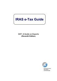 GST: A Guide on Exports (Eleventh Edition) - IRAS