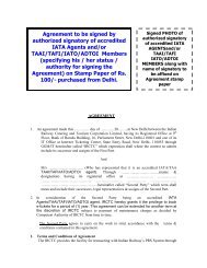 IATA Agreement - Irctc