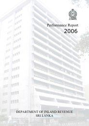 Performance Report 2006 - Department of Inland Revenue