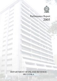 Performance Report 2005 - Department of Inland Revenue