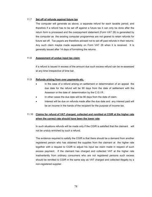 VAT Guide to Value Added Tax - sri lanka inland revenue ...