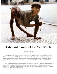 Life and Times of Le Van Minh - Irene Virag