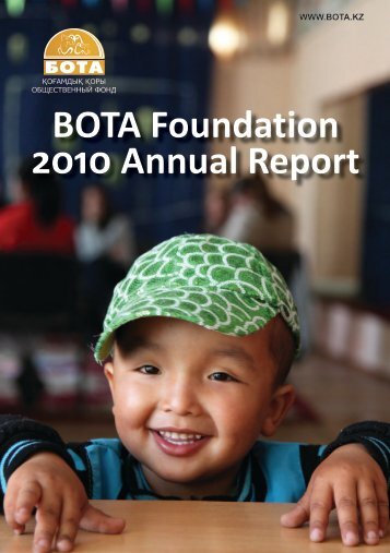 BOTA Foundation 2010 Annual Report - IREX