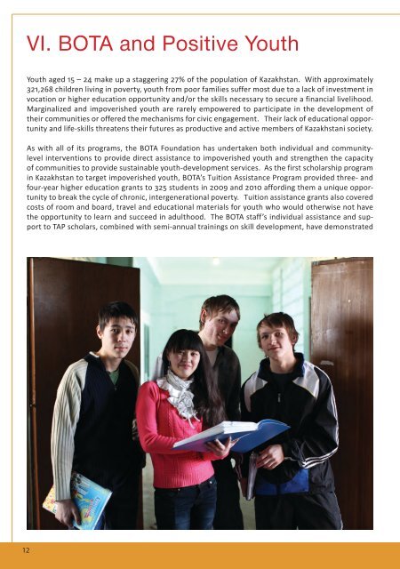 BOTA Foundation 2010 Annual Report - IREX