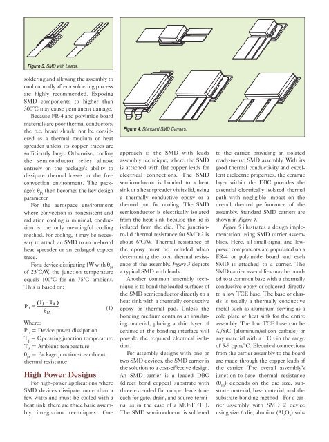 New Materials and Technologies Solve Hermetic SMD Integration