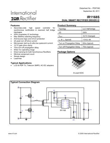 IR1168S - International Rectifier