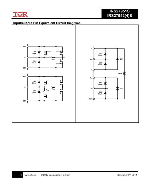 IRS27951S IRS27952(4)S - International Rectifier