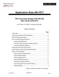 Application Note AN-1077 - International Rectifier