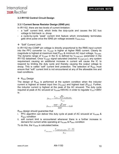 Application Note AN-1150 - International Rectifier