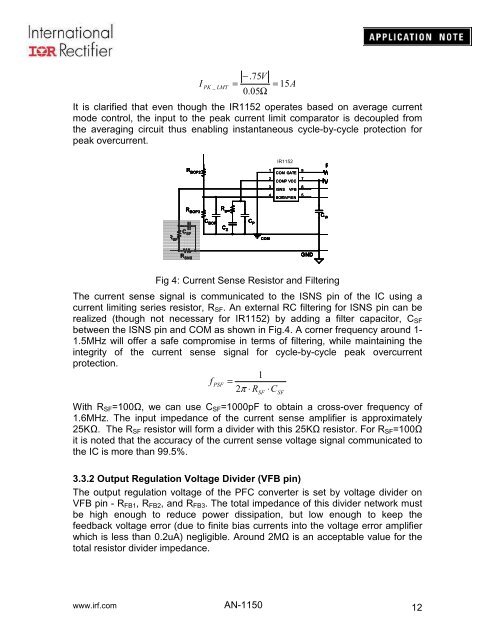 Application Note AN-1150 - International Rectifier