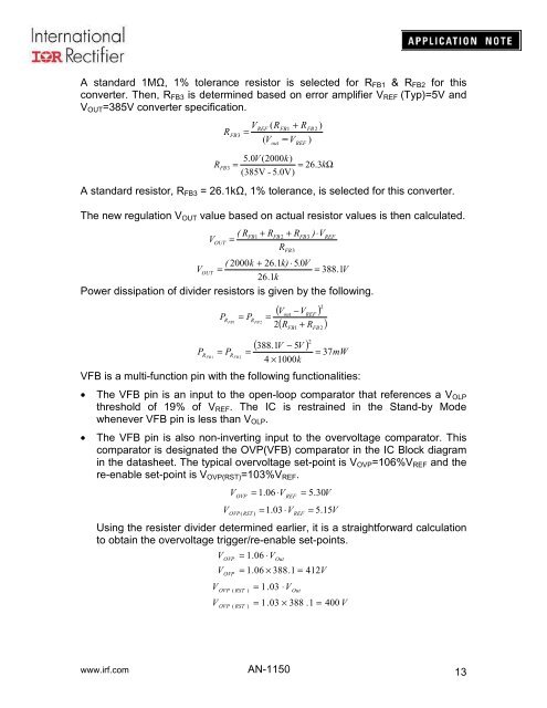 Application Note AN-1150 - International Rectifier