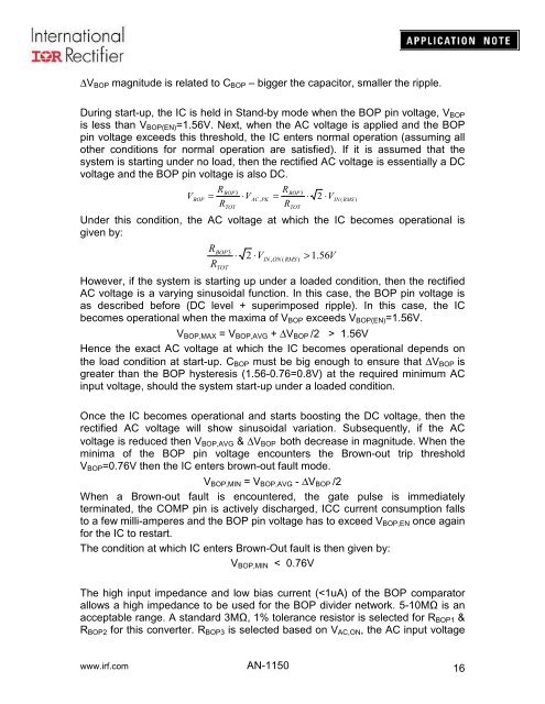 Application Note AN-1150 - International Rectifier