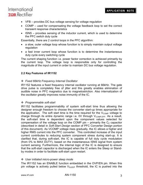 Application Note AN-1150 - International Rectifier