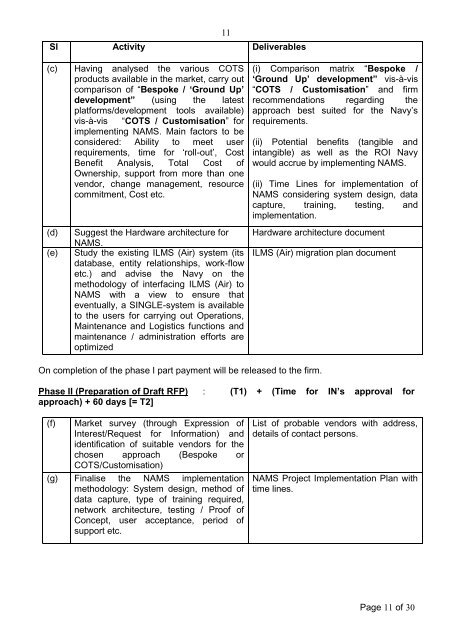 GOVERNMENT OF INDIA - Information Resource & Facilitation ...