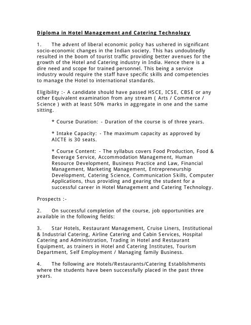 Essay about hospitality management picture