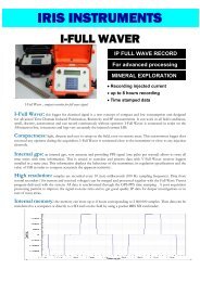 Download brochure - IRIS Instruments