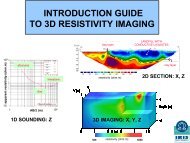 introduction guide to 3d resistivity imaging - IRIS Instruments