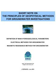 short note on the principles of geophysical ... - IRIS Instruments