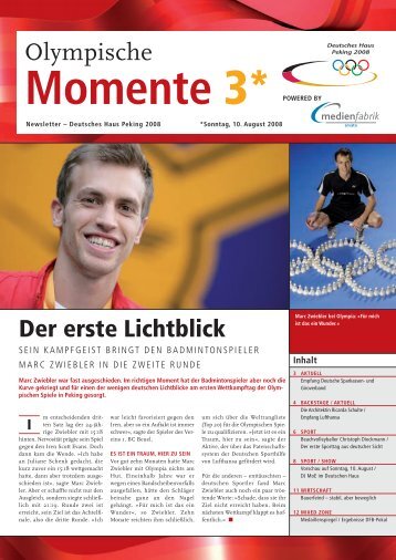 Momente - Der Deutsche Olympische Sportbund
