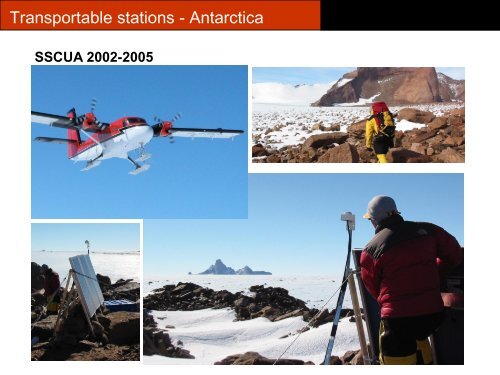 Transportable seismic stations and arrays in Australia and ... - IRIS