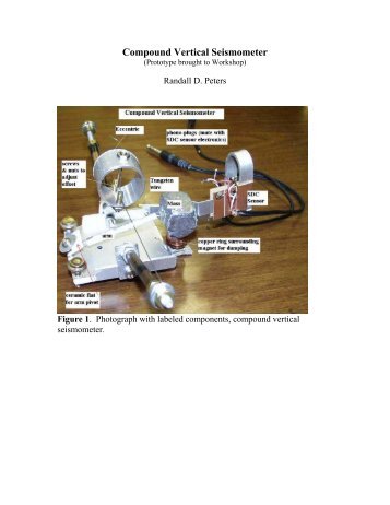 Compound Vertical Seismometer - IRIS