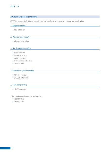 Download datasheet - IRIS