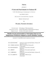 Modèle d'accès personnalisé à l'information basé sur les ... - IRIT