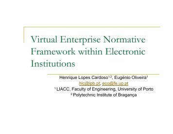 Virtual Enterprise Normative Framework within Electronic ... - IRIT