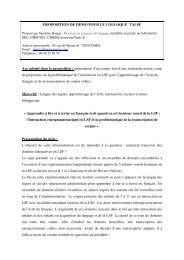 PROPOSITION DE DEMO POUR LE COLLOQUE TALSF ... - IRIT