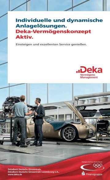 Sonderausstattungs-Option Nr. 1 - Deka Investmentfonds