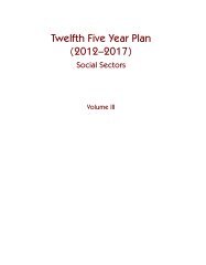 Twelfth Five Year Plan - Agritech Portal