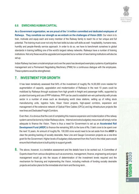 Vision 2020 - Transportation Research Group of India