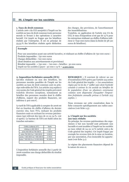 Guide juridique et fiscal des radios associatives - Association Opale ...