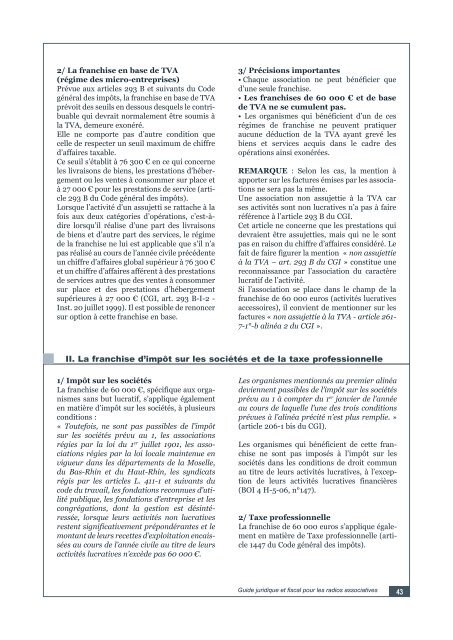 Guide juridique et fiscal des radios associatives - Association Opale ...