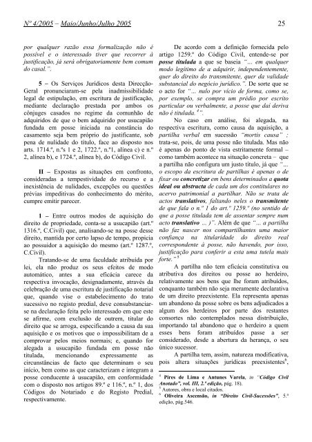 II Caderno - Instituto dos Registos e Notariado