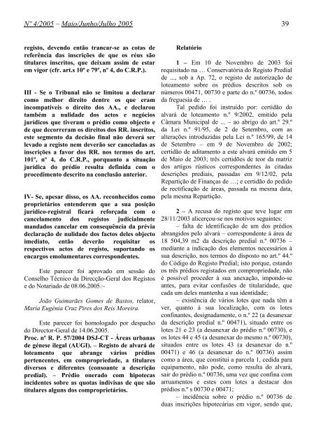 II Caderno - Instituto dos Registos e Notariado