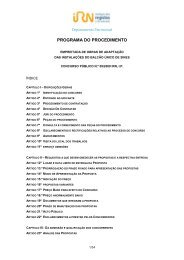 programa de procedimento - Instituto dos Registos e Notariado