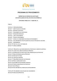 programa de procedimento - Instituto dos Registos e Notariado