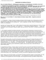 pareceres do conselho tÃ©cnico - Instituto dos Registos e Notariado