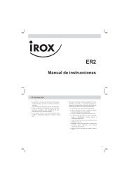 Manual de instrucciones - Irox