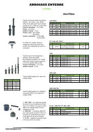 ARROSAGE ENTERRE - irrishop