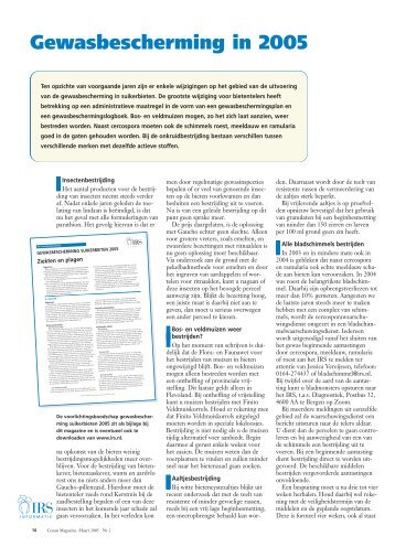 Gewasbescherming in 2005.pdf - Irs