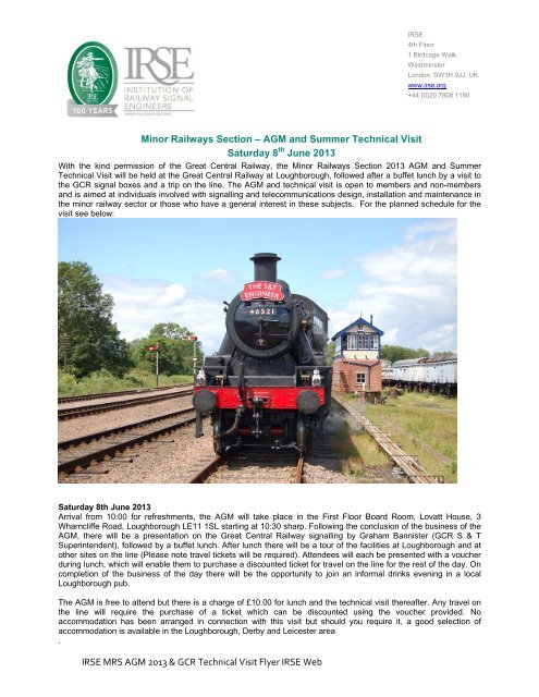 IRSE MRS AGM 2013_and_GCR Technical Visit Flyer IRSE Web.pdf