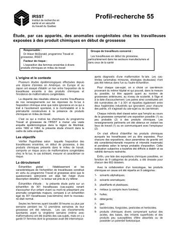 Téléchargement gratuit (PDF 17 Ko) - Irsst