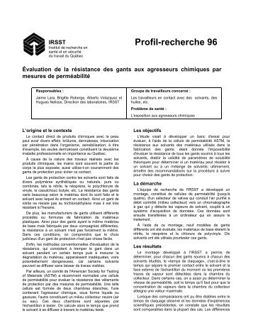 Téléchargement gratuit(PDF 15 Ko) - Irsst