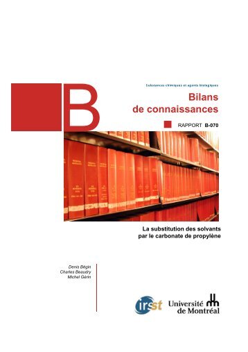 Téléchargement gratuit (PDF 390 Ko) - Irsst