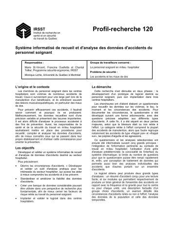 Téléchargement gratuit(PDF 17 Ko) - Irsst