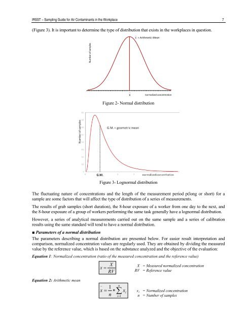 Sampling Guide for Air Contaminants in the Workplace - Irsst